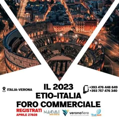 Evento business forum Etiopo-Italia