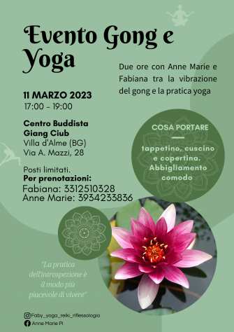 Evento Yoga Gong