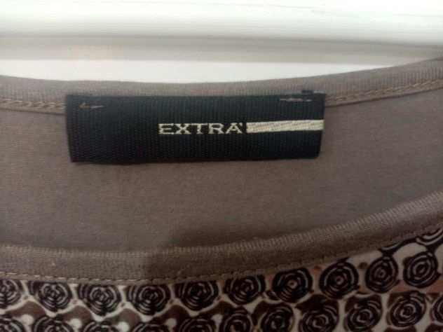Extra, donna, maglia lunga cotone viscosa taglia 48