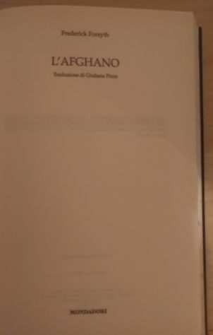 F. FORSYTH LAFGHANO 1deg ediz Omnibus Mondadori