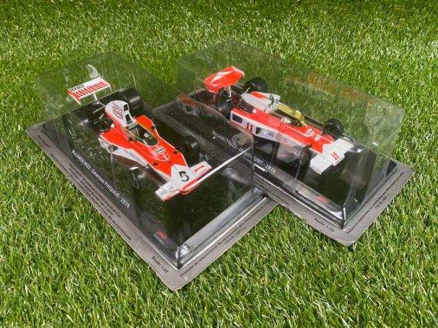 F1 Official Product - 124 - McLaren M23 Hunt amp Fittipaldi - 2x models