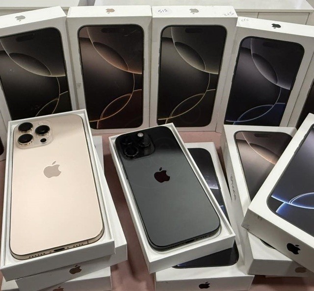 Apple iPhone 16 Pro 128GB per 500 EUR , iPhone 16 Pro Max 256GB per 570 EUR, iPhone 16 128GB per 400 EUR , iPhone 16 Plus 128GB per 430 EUR, Apple iPhone 15 Pro 128GB per 400 EUR , iPhone 15 Pro Max 256GB per 450 EUR, iPhone 15 128GB per 300 EUR,