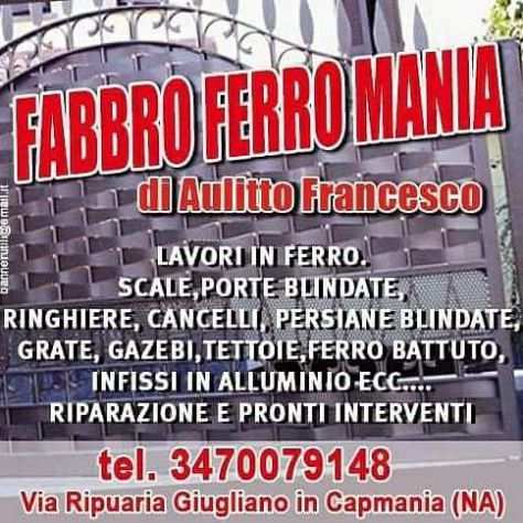 Fabbro lavori in ferro e alluminio