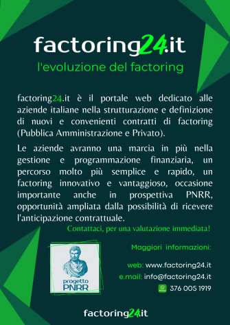 Factoring e cessione dei crediti