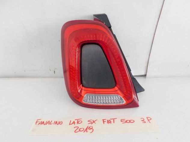 fanale fanalino posteriore sinistro led fiat 500 3 porte 2019