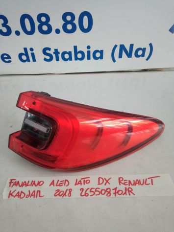 Fanale fanalino stop a led destro renault kadjar 2019 265508701R