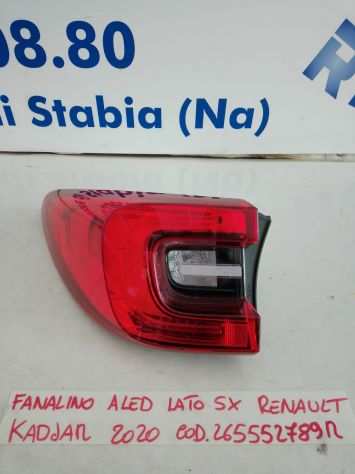 Fanale fanalino stop a led lato sinistro renault kadjar 2020 265552789R