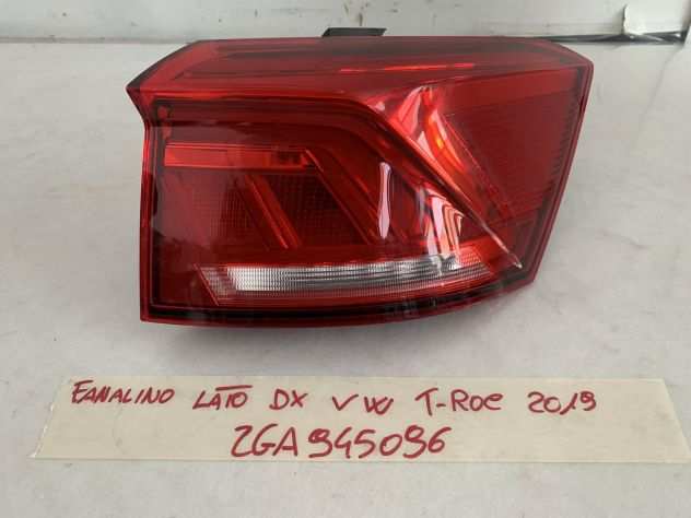 Fanalino  stop lato destro vw t-roc 2019 2ga945096