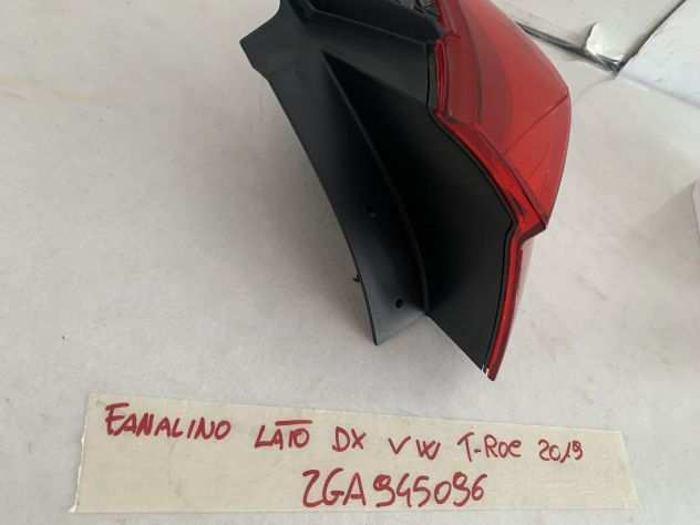 Fanalino  stop lato destro vw t-roc 2019 2ga945096