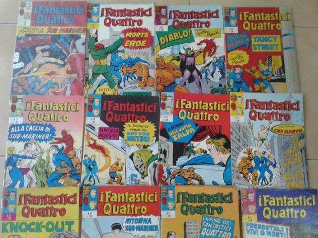 Fantastici Quattro 12 x albi Corno - nn. 4-6-10-11-15-17-18-21-23-24-26-28- - 12 Comic collection - 1971