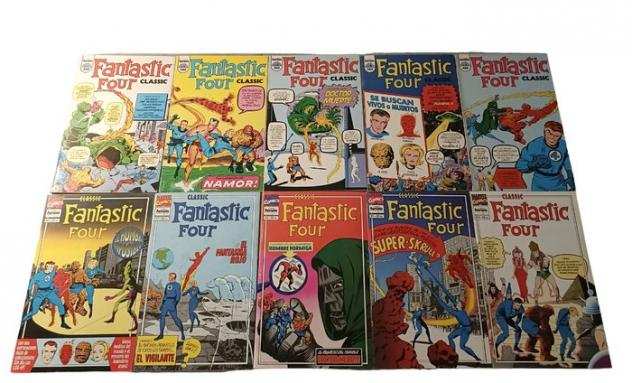 Fantastici Quattro 480002027755 - Fantastic Four Classic - 10 Comic collection - Prima edizione1993