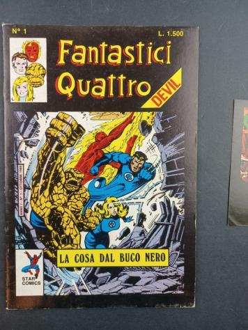 Fantastici Quattro Star nn. 121 - Sequenza Iniziale Con Gadget - Spillato - Prima edizione - (1988)