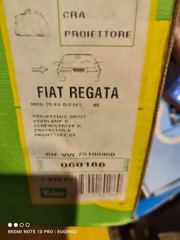 FARO ANTERIORE DESTRO FIAT REGATA FINO AL 1986 VALEO ELMA NUOVO