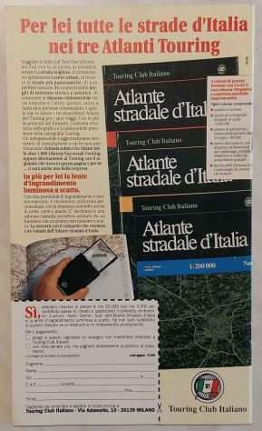 FASCICOLO ATLANTE STRADALE ITALIA TOURING CLUB ITALIANOCORRIERE DELLA SERA,1993