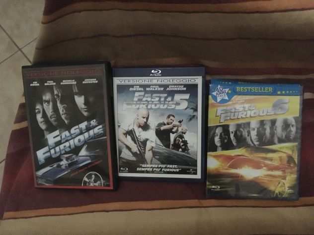 Fast amp Furious 4,5,6, in blu-ray