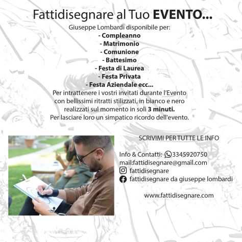 Fattidisegnare al Tuo EVENTO...