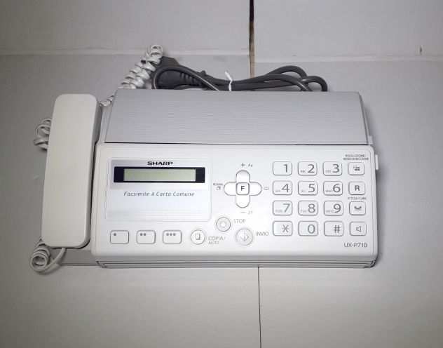 fax carta comune sharp ux-p710