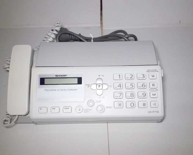fax carta comune sharp ux-p710