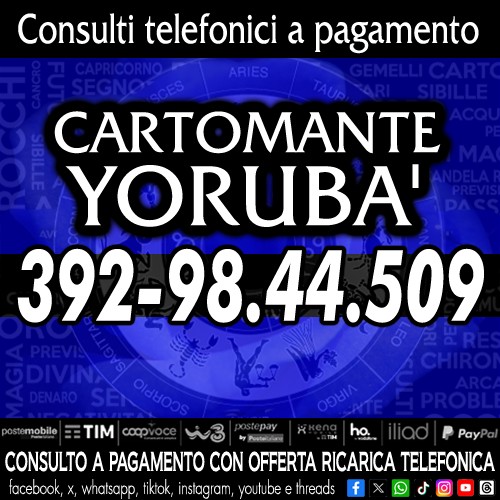  ⚝ IL CARTOMANTE YORUBA’⚝