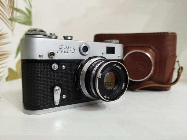 FED 3  Industar 61ld f2,8  53mm Fotocamera compatta analogica