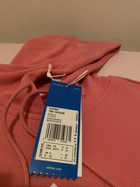 Felpa Adidas donna taglia 38 color rosa
