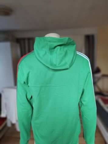 Felpa Verde Adidas x Gucci 692107 XJEKQ 3826 Tg XS