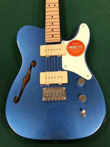 FENDER SQUIER - Paranormal Cabronita Telecaster Thinline MN Lake Placid Blue - Chitarra elettrica