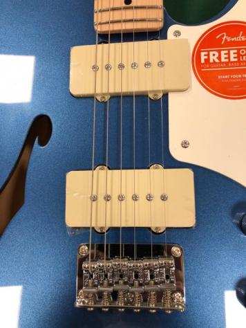 FENDER SQUIER - Paranormal Cabronita Telecaster Thinline MN Lake Placid Blue - Chitarra elettrica