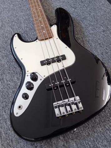 Fender - Standard Jazz Bass Left Handed Rw Black - - Chitarra basso elettrica