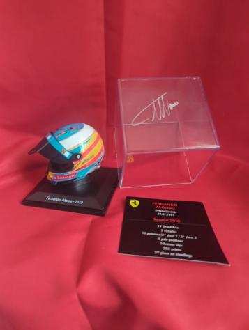 Ferrari - Fernando Alonso - 2010 - Scale 15 helmet