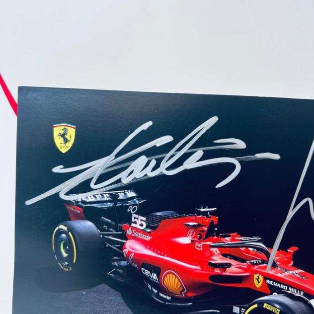 Ferrari - Formula Uno - Carlos Sainz and Charles Leclerc - 2023 - Fancard