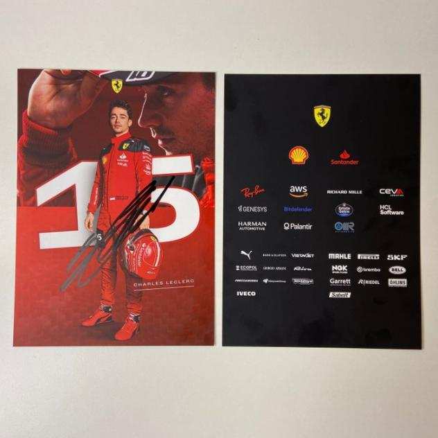 Ferrari - Formula Uno - Carlos Sainz Charles Leclerc - 2023 - Fancard