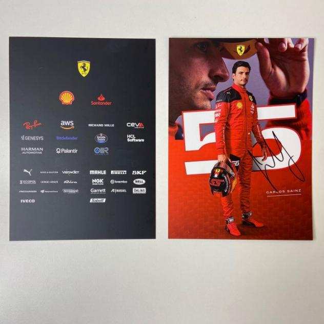 Ferrari - Formula Uno - Carlos Sainz Charles Leclerc - 2023 - Fancard