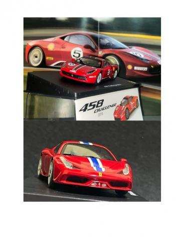 Ferrari Official 143 - 2 - Modellino di auto - Ferrari 458 - Speciale Blu LinemdashChallenge