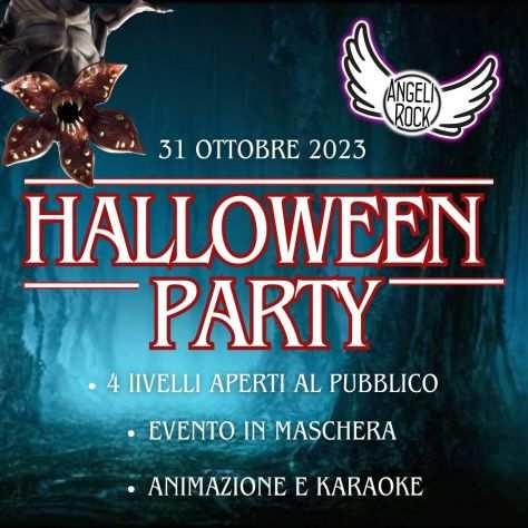 Festa di Halloween a Roma da Angeli Rock