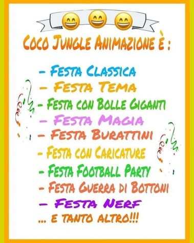 Feste di Compleanno Coco Jungle Animazione