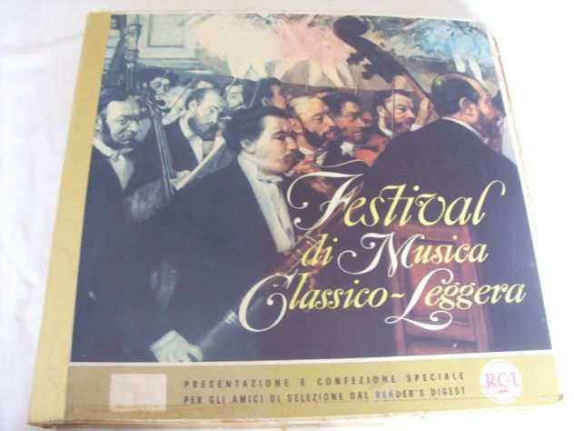 Festival di Musica Classico-Leggera Raccolta di vinili RCA anni 60 da SELEZIONE