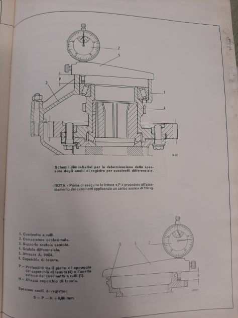 FIAT 127 DATI PRINCIPALI PER LE RIPARAZIONI ANNO 1971 ORIGINALE