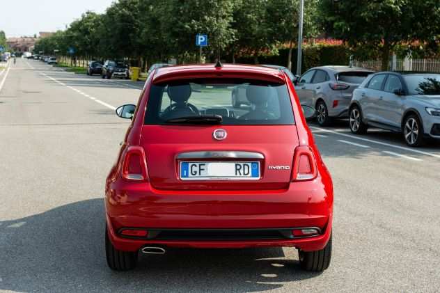 Fiat 500 1.0 hybrid 70 CV SPORT ndash rossa - NEOPATENTATI - tetto panoramico