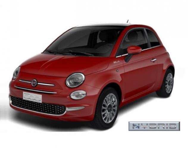 FIAT 500 1.0 Hybrid Dolcevita con sedili in vinile avorio rif. 18233981