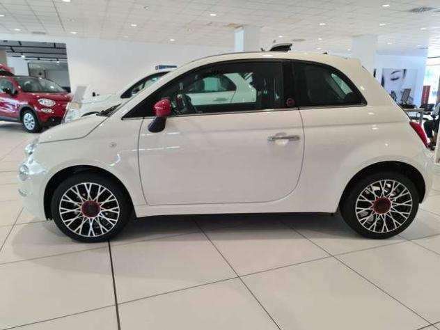 FIAT 500 1.0 hybrid (Red) 70cv