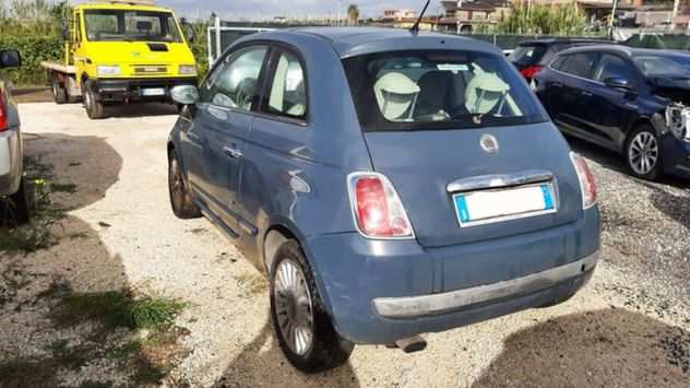 Fiat 500 1.2 benzina Lounge 70cv anno 09-2008 sinistrata