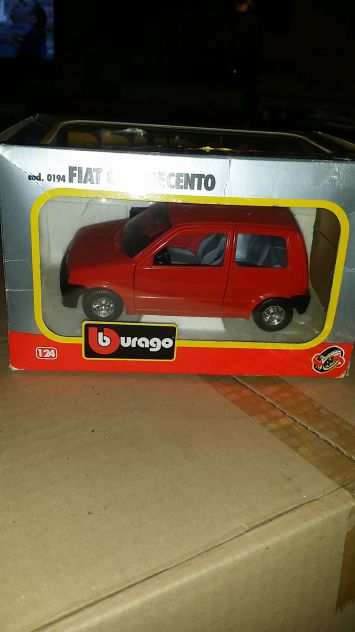 fiat 500 burago scala 124 anni 90