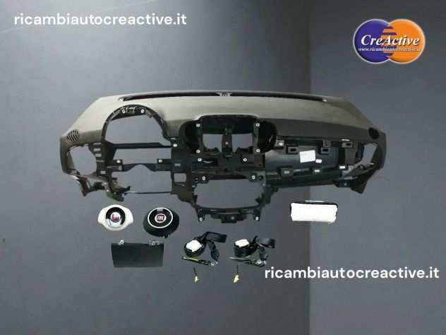 Fiat 500 Cruscotto Airbag kit Completo Ricambi auto Creactive.it