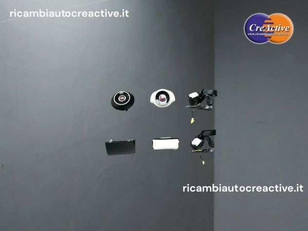 Fiat 500 Cruscotto Airbag kit Completo Ricambi auto Creactive.it