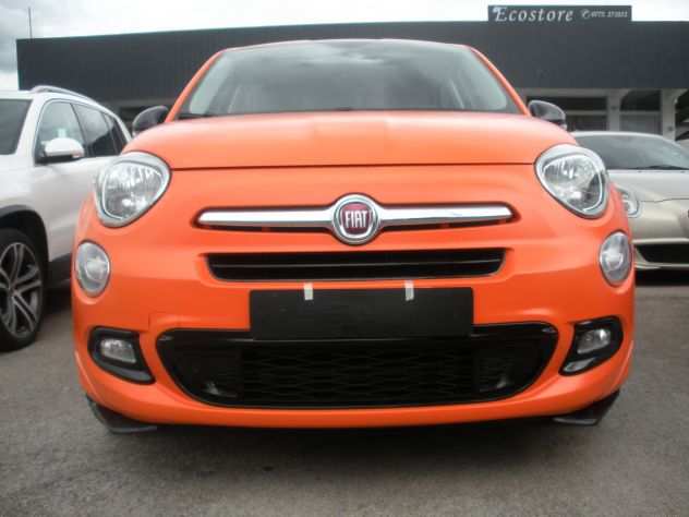 fiat 500x GPL orange design