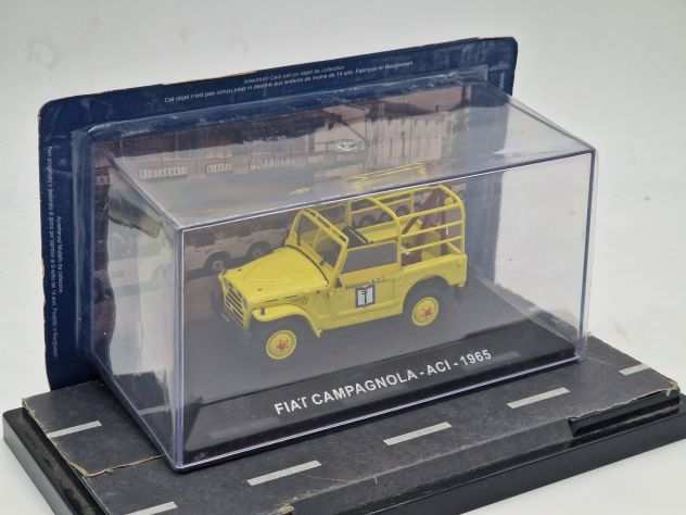 FIAT Campagnola carro attrezzi servizio ACI - De Agostini - Scala 143