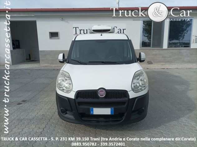 FIAT DOBLO MAXI - 2014 - EURO 6B - BENZINAMETANO - ISOTERMICO CON GRUPPO FRIGO