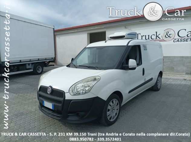 FIAT DOBLO MAXI - 2014 - EURO 6B - BENZINAMETANO - ISOTERMICO CON GRUPPO FRIGO