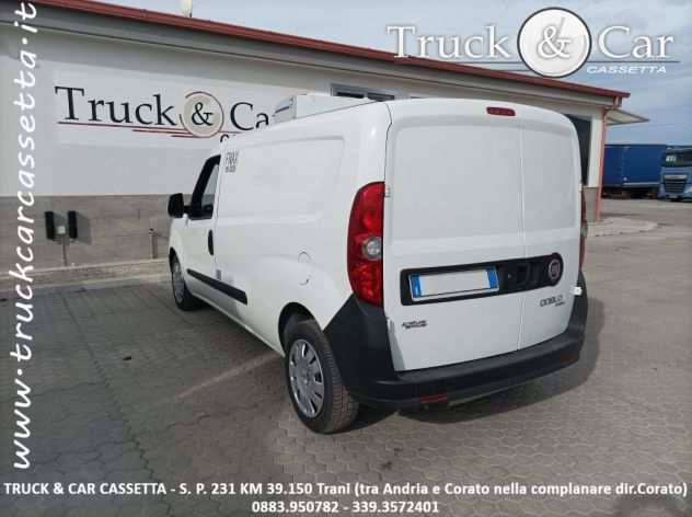 FIAT DOBLO MAXI - 2014 - EURO 6B - BENZINAMETANO - ISOTERMICO CON GRUPPO FRIGO